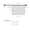 1.5x1.5m/3x2m/6x4m LED Strip Net Mesh Fairy String Lights Christmas Garland Outdoor Home For Wedding/Party/Garden Decor With EU Plug