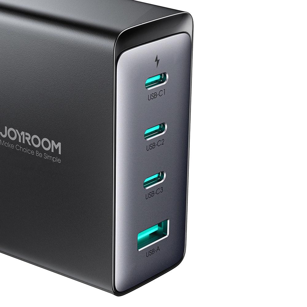 Ładowarka Gan Uk Joyroom Jr-Tcg05Uk 140W 3X Usb-C Usb-A + Kabel Usb-C / Usb-C 240W 1.2M