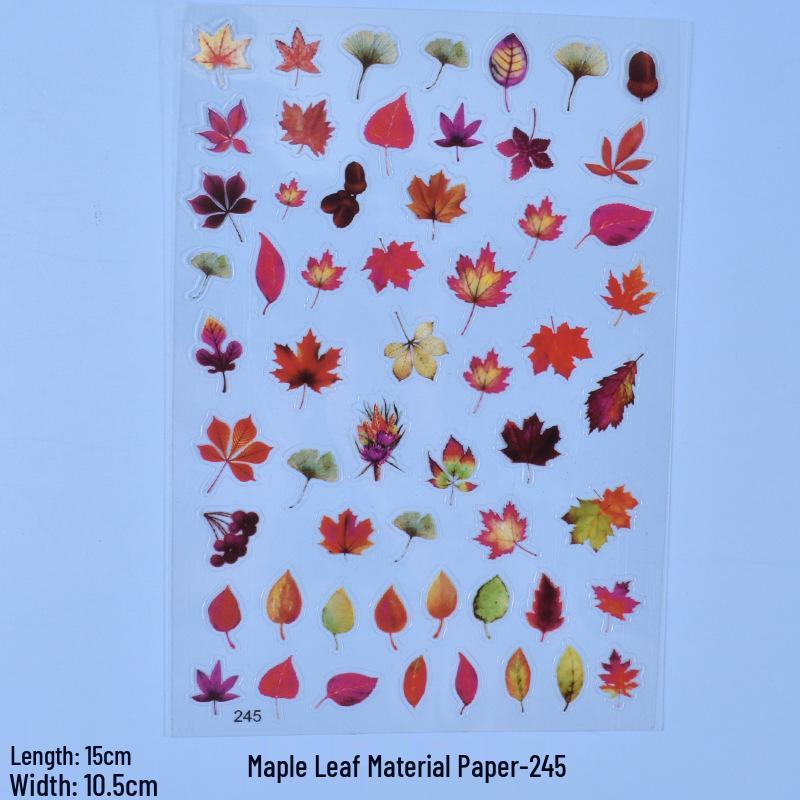 Poppy DIY Flower Epoxy Mold & Crystal Sticker Kit