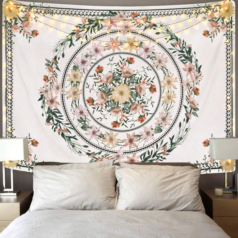 Sun Moon Mystic Symbol Wall Tapestry Celestial Witchy Gothic Astrology Room Home Decor Boho Style Soft Durable Cozy Gift