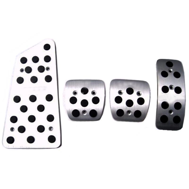 For TOYOTA Corolla 2006-2011 2012 2013 Non-slip Fuel Brake Foot Rest AT/MT Pedals Plate Non Slip Accelerator Brake Pedal Pads