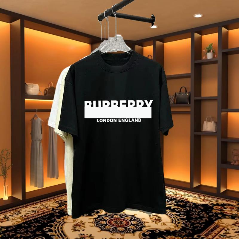 2026 Summer Luxury Brand Y2K Top Tshirt Pure Cotton Printing Simple Style Casual Business Large Size Mens and Womens Tshirt