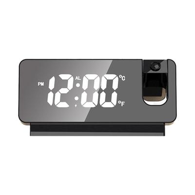 Digital LED Projection Alarm Clock Table Clock Bedroom Bedside Clock Sleep Timer Large Ceiling