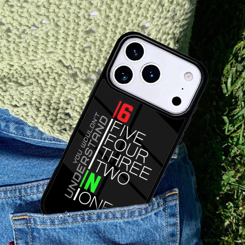 1N23456 Motorcycle Soft Phone Case Cover for IPhone 11 12 13 14 15 16e 17 Pro Max Coque for IPhone 17 Air