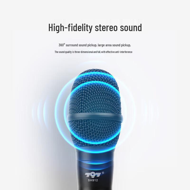 797 Audio Dual Handheld Wireless Conference Microphone System (CN version)