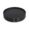 Lightdow Lens Filter ND2 ND4 ND8 3 In 1 Set Neutral Density Filter 49 52 55 58 62 67 72 77 82 for Nikon Sony Pentax Canon Camera
