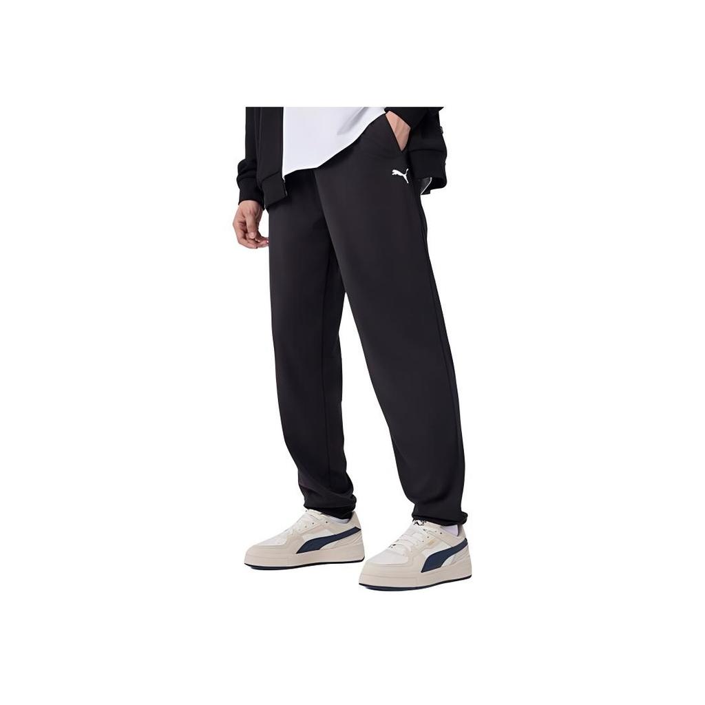 Puma Raining Pants Comfortable Casual Knitted Sports Trousers Unisex Pants Navy-Blue 527084-14