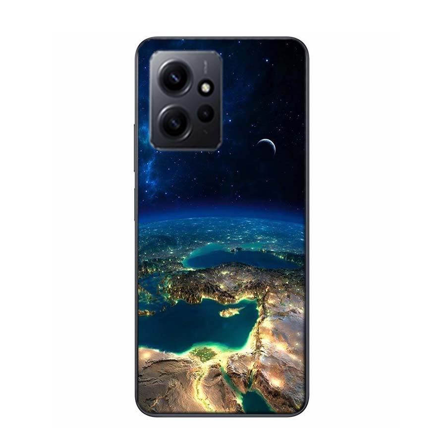 Erde, Sterne, Weltraum Handyhülle Für Redmi 12 13C 12C 15C 9 10 10C Note 13 Pro Plus 14 15 Pro 9T 9C 9A TPU Weiche Hülle Klare Handy C