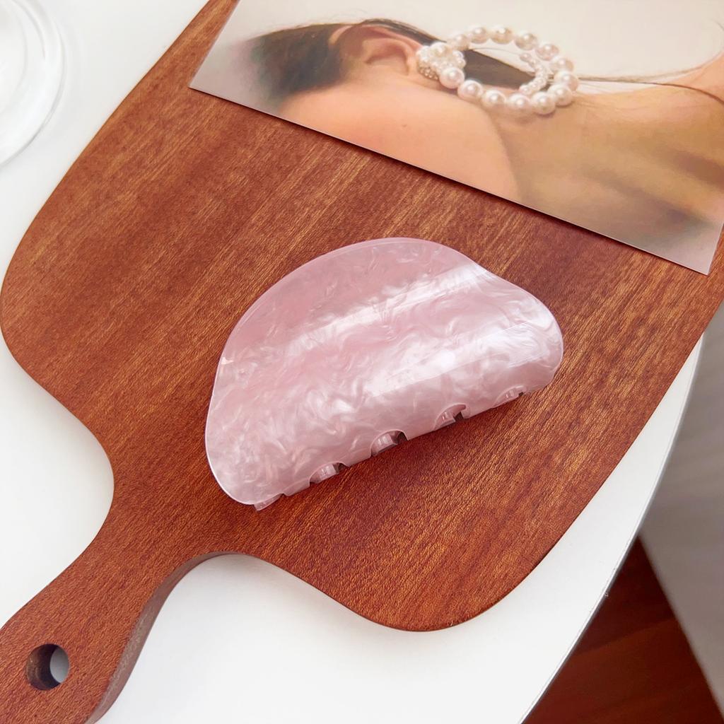 Korean Acrylic Hair Clip for Women Marble Texture Hair Claws Clips Trendy Girl Hairpin Korean Hair Accessories Headwear