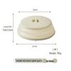 High-Temp Resistant Microwave Splatter Lid - Foldable, Oil-Proof & Multi-Functional Food Preservation Cover