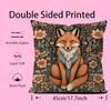 William Morris Art Fox Pillow Case pattern printing pillowcase living room sofa cushion cover bedroom room decor