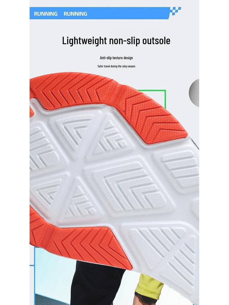 Men's Wide Sole Cross-border Sports Shoes: Comfortable, Breathable, Non-Slip Running Casuals, Sizes 39-48