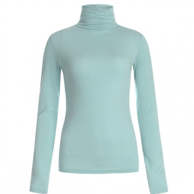 Shop   Women Basic Slim FiT Solid Inner TurTleneck T shirT Rnf Wsh 1236 Pink
