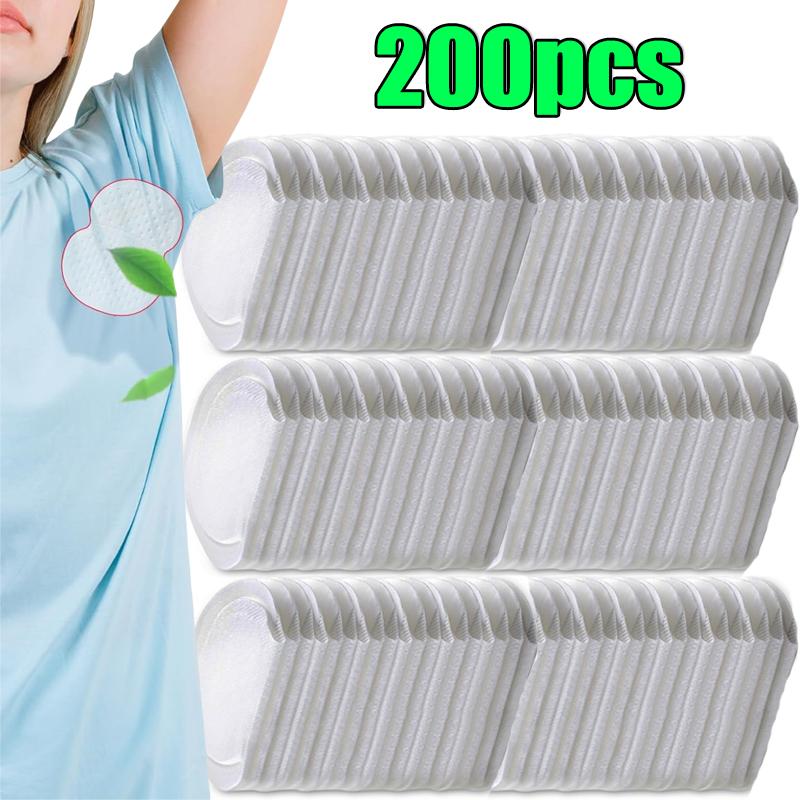 100/500pcs Unisex Summer Sweat Pads Deodorants Underarm Anti Perspiration Sweat Pads Disposable Armpit Absorb Useful Shield Pads