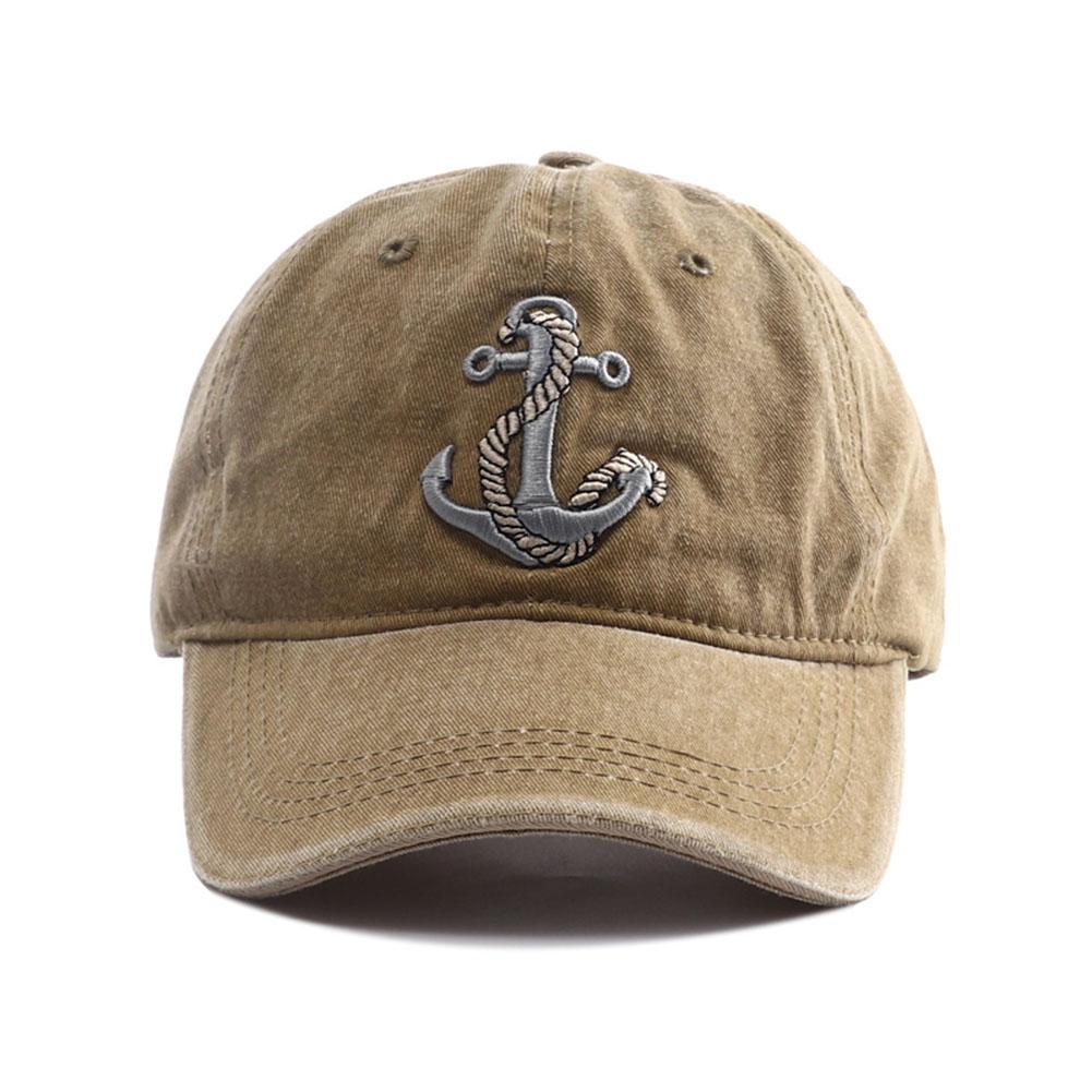 Dad Vintage Style Street Urban Hop Hip Hat Snapback Adjustable Homme Casquette Cap Baseball Denim Stitching Embroidered Anchor Quality High Caps