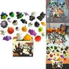 Halloween Squishies Mochi Toys 24pcs Mini Surprise Box For Kids And Adults