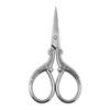 Creative Gold Crane Retro Titanium Thread Scissors for Cross Stitch and Tea Art