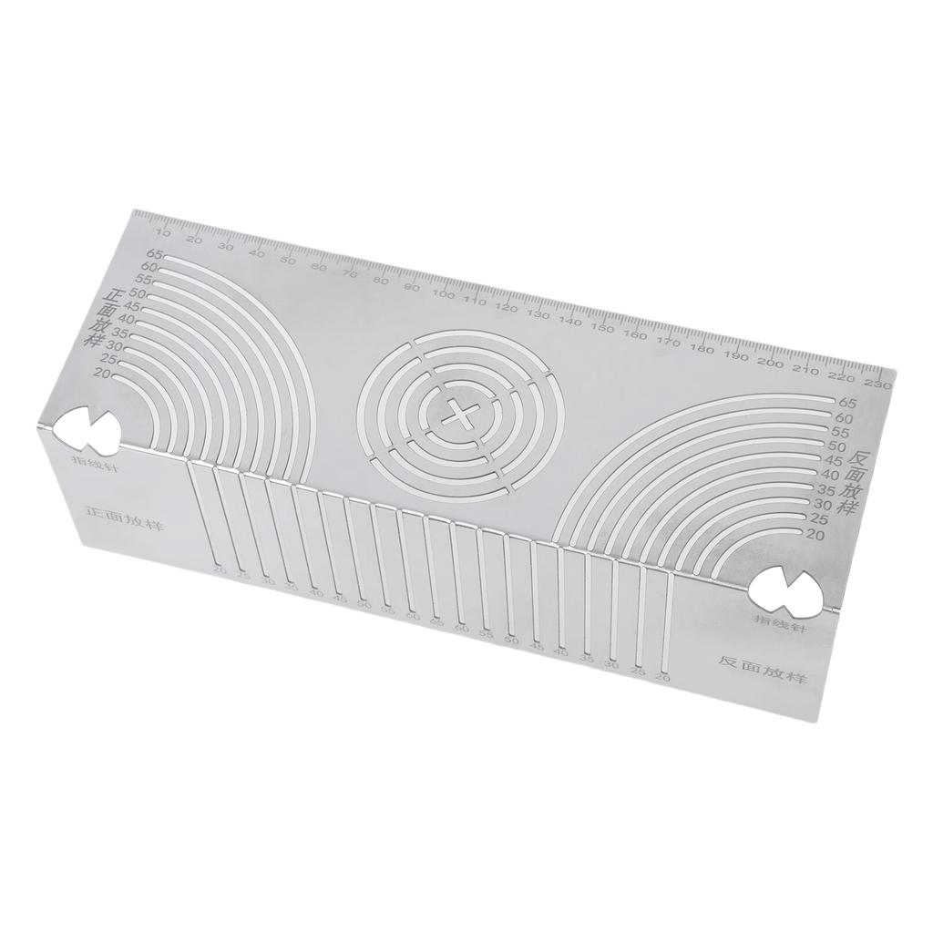 Angle Arcs Marking Tool Precisions Adjustable Linear Arcs Double Purpose Scribers Square Steel Pipes Bend Marking Tool