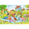 Puzzle Rodzina Treflików 60 El. Przygody Rodziny Treflików Trefl