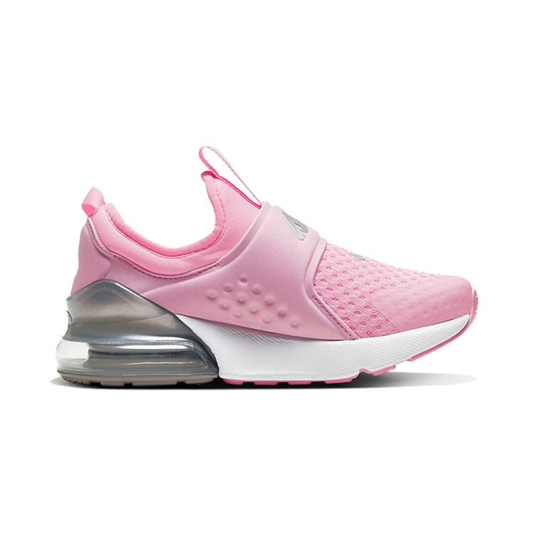 Nike Air Max 270 Extreme Cushioning Low Top Kids Lifestyle Shoes Pink Children Aged 3 7 Years Old CI1107-600
