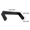 Acrylic Paper Towel Holder Self Adhesive Paper Towel Rack  Kitchen Bathroom Laundry Room