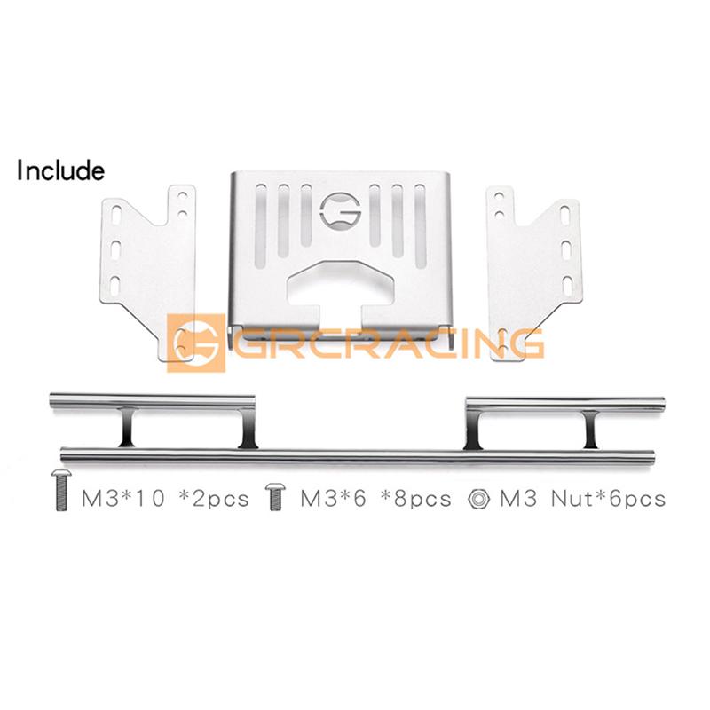 Metall Heckstoßfänger-Kit für TRAXXAS TRX4 G500 TRX-6 G63 ferngesteuertes Offroad-Auto