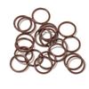 Colorful Open Jump Rings for DIY Jewelry Making - Round Single Loop Iron Rings for Beading Bracelets