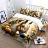 Elegant Horse Floral Decor Set Multiple Sizes Kid'S And Adults' Bedroom Exquisite 3Pc Bedding Set, Gift