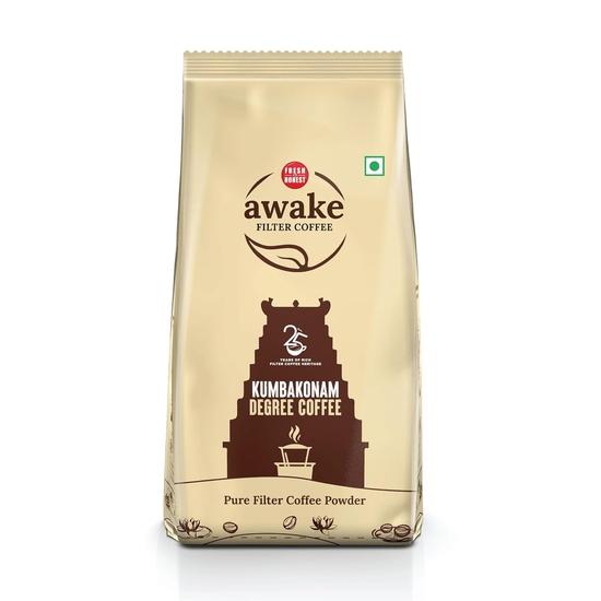 

СВЕЖИЙ И ЧЕСТНЫЙ Кофе в зернах Awake Kumbakonam | Чистый молотый кофе | Южноиндийский фильтр-кофе | Упаковка 250 г
