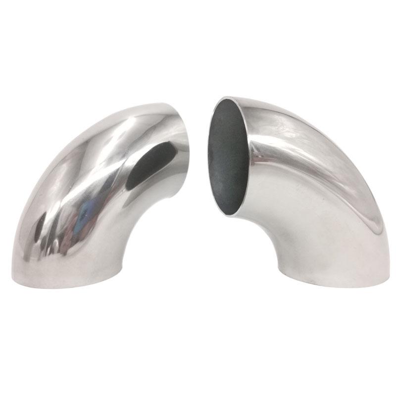 304 Stainless Steel 90° Elbow for Exhaust and Handrail Systems