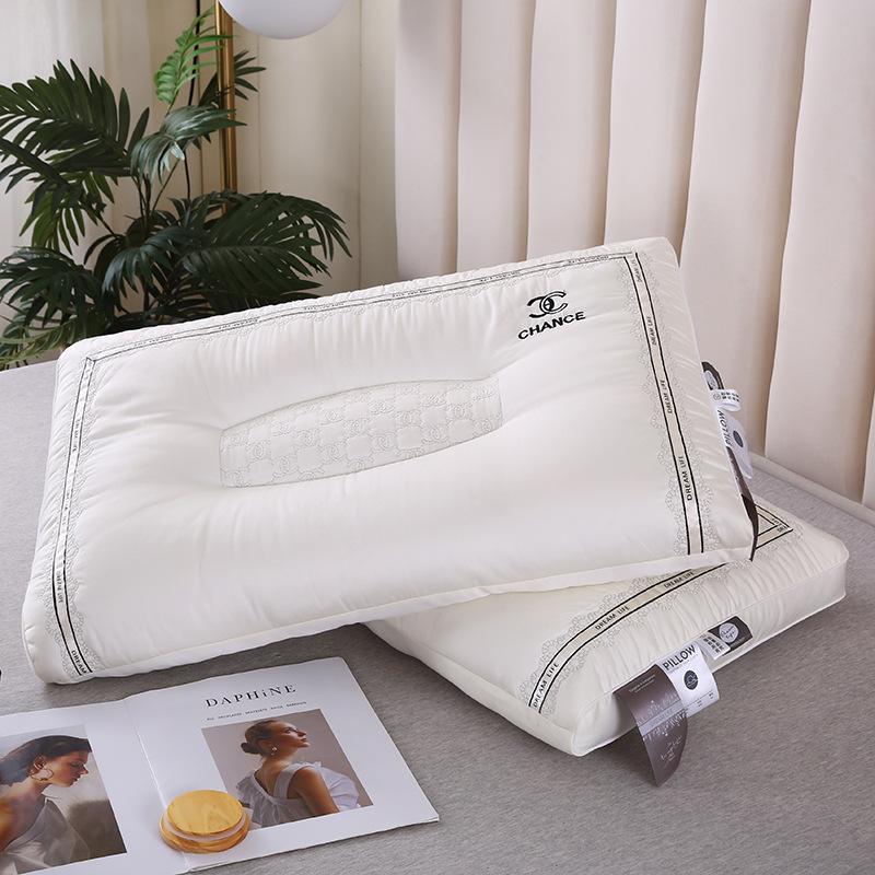 

Высококачественная подушка-разделитель для дома, студенческого общежития, хлопковое волокно для взрослых, подушка для глубокого сна, шейный отдел 48 * 74cm one pack