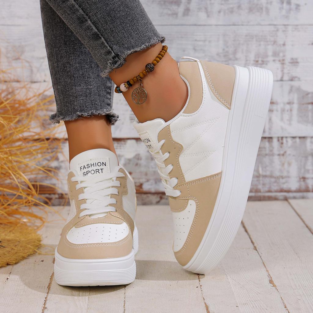 Fashion 2025 Platform Shoes Women Sneakers Platform Vulcanized Shoes Fashion Comfortable Women's Shoes Casual Sneakers Tenis