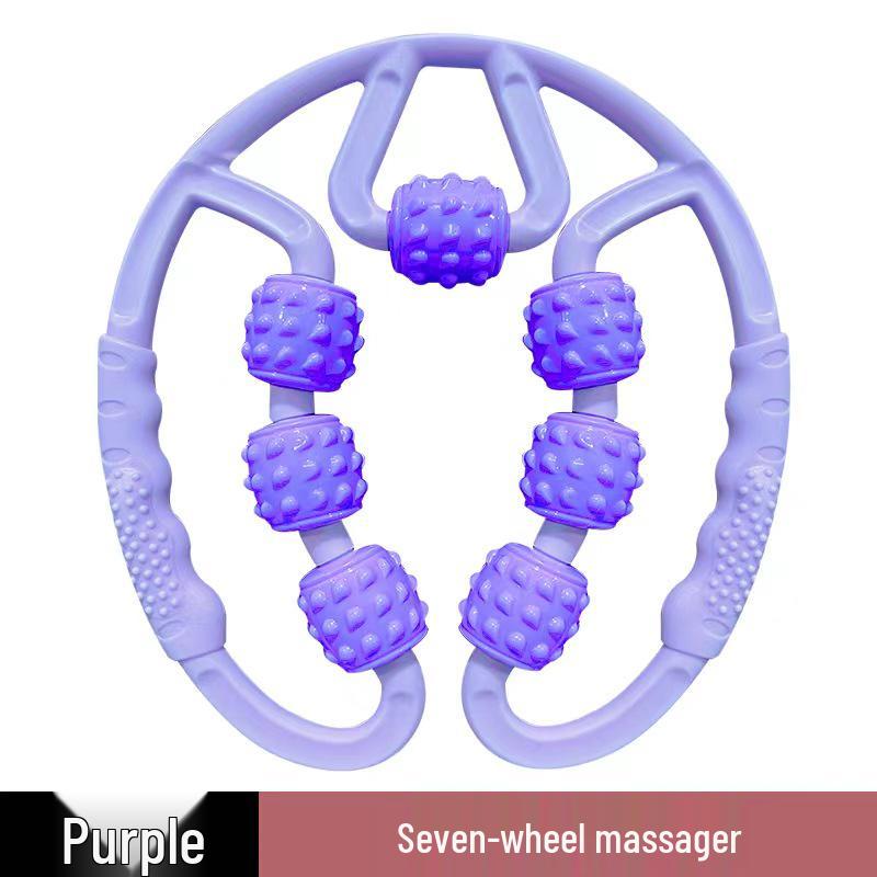 Seven-Wheel Ring Leg Massager: Relax Muscles & Tone Legs At Home