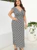 Aesthetic Vintage Loose Plus Size Sling Dress Women Fashion Casual Slim Polka Dot V Neck Dresses Female Design Sleeveless Off Shoulder Clothing Lady