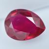 Pear Shape 3.35 Carat Natural Red Ruby Loose Gemstone CERTIFIED AR-923