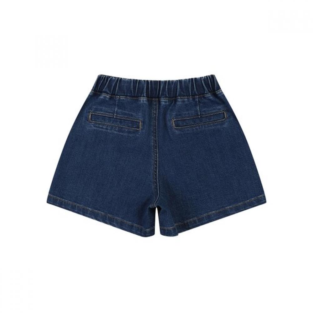 KANGOL KIDS Denim Skirt Pants Navy Sa 2101