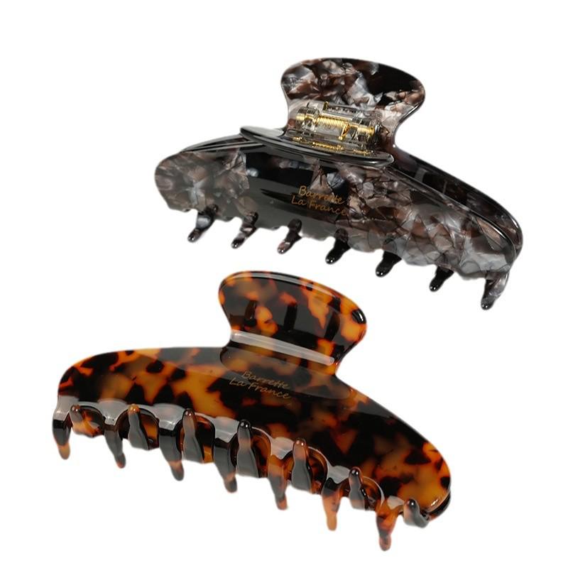Wjia Elegant French-Style Retro Acetate Hair Shark Clip