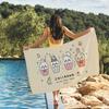 Cute C-Chiika-waS Towel Quick Drying Beach Towels Are Suitable For Swimming Pools Camping Yoga And The Gym