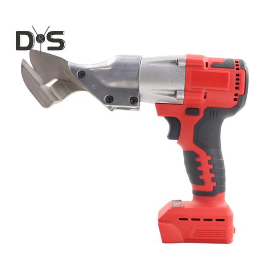 Bezprzewodowa przecinarka do blachy z oświetleniem LED Trwała konstrukcja Przenośna zasilana akumulatorowo bezszczotkowa elektryczna przecinarka do metalu