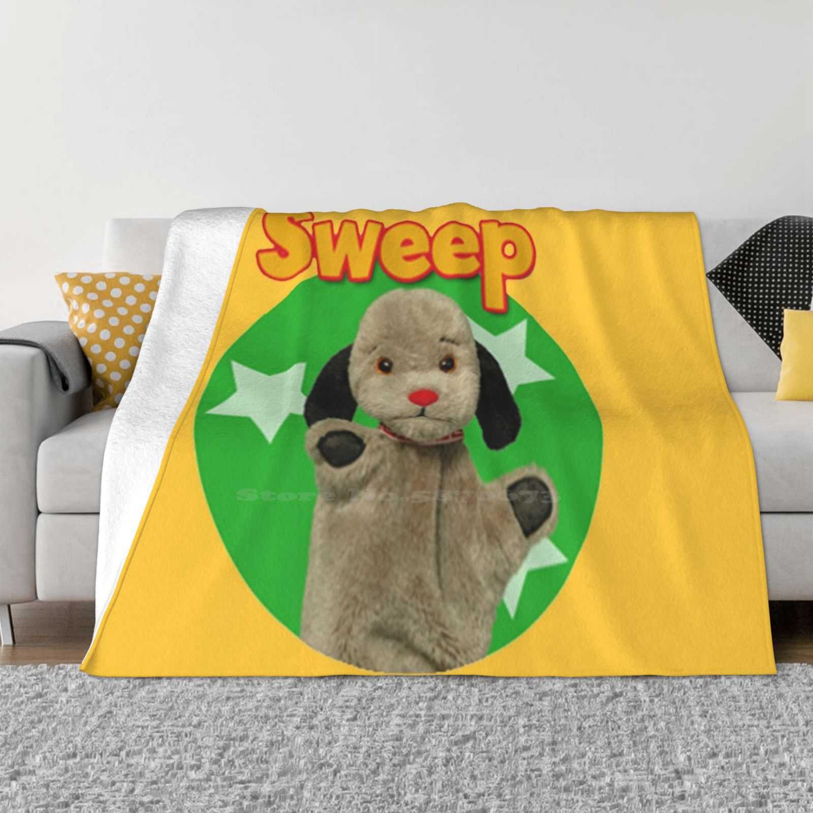 Sooty And Sweep Super Warm Soft Blankets On Sofa/Bed/Travel The Sooty Show Sooty And Sweep Show Sweep And Sooty Sooty Magic 30x40in