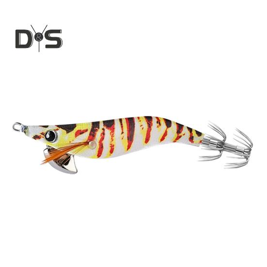 9 cm/7 g im Dunkeln leuchtender Garnelenköder mit Tintenfischhaken, realistischer bionischer Kunstköder, Salzwasser-Süßwasser-Barsch, Zander, Forelle, Angelzubehör