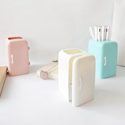 Koelkast Pen Potloodhouder Creatieve Mini Pot Bureau Nette Container Case voor Tape Gum Tafelorganisator