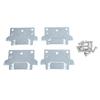 Bed Frame Mounting Galvanized Steel Plate Mounting Plate
