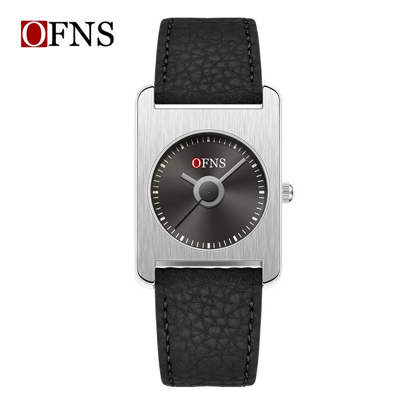 Elegant Retro Square Quartz Women s Watch - Fashionable, Thin, and Waterproof