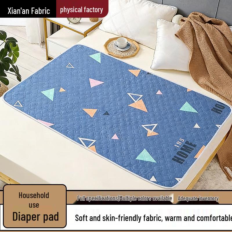 Washable Waterproof Incontinence & Menstrual Care Pad - Non-slip Bed Protection for Adults & Children