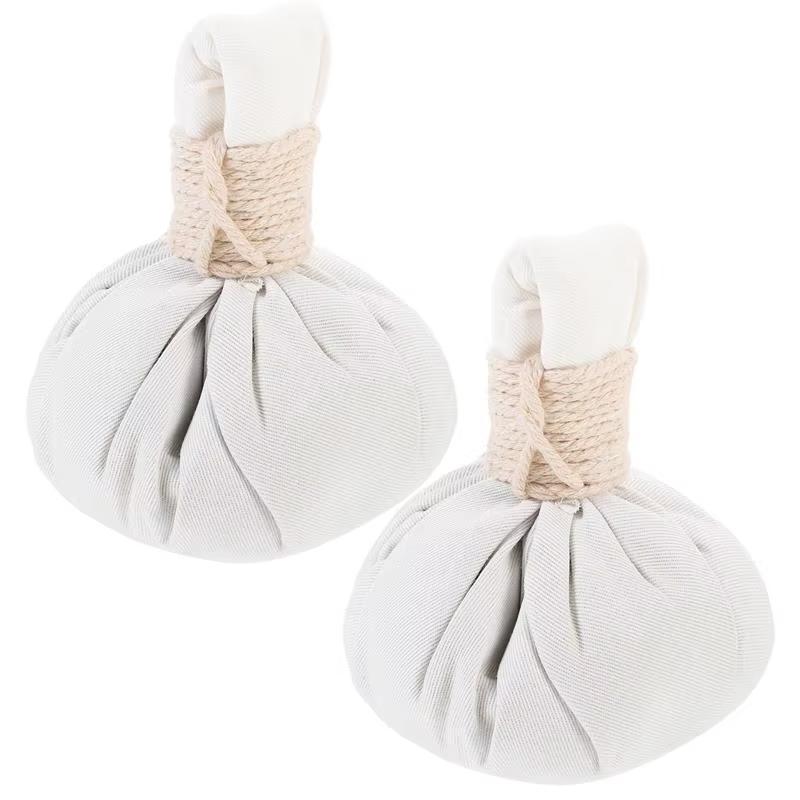 Chinese Herbal Pouches Spa Massage Pouches Herbal Massage Balls Warming Bags Thai Massage Balls Bath Compress Balls