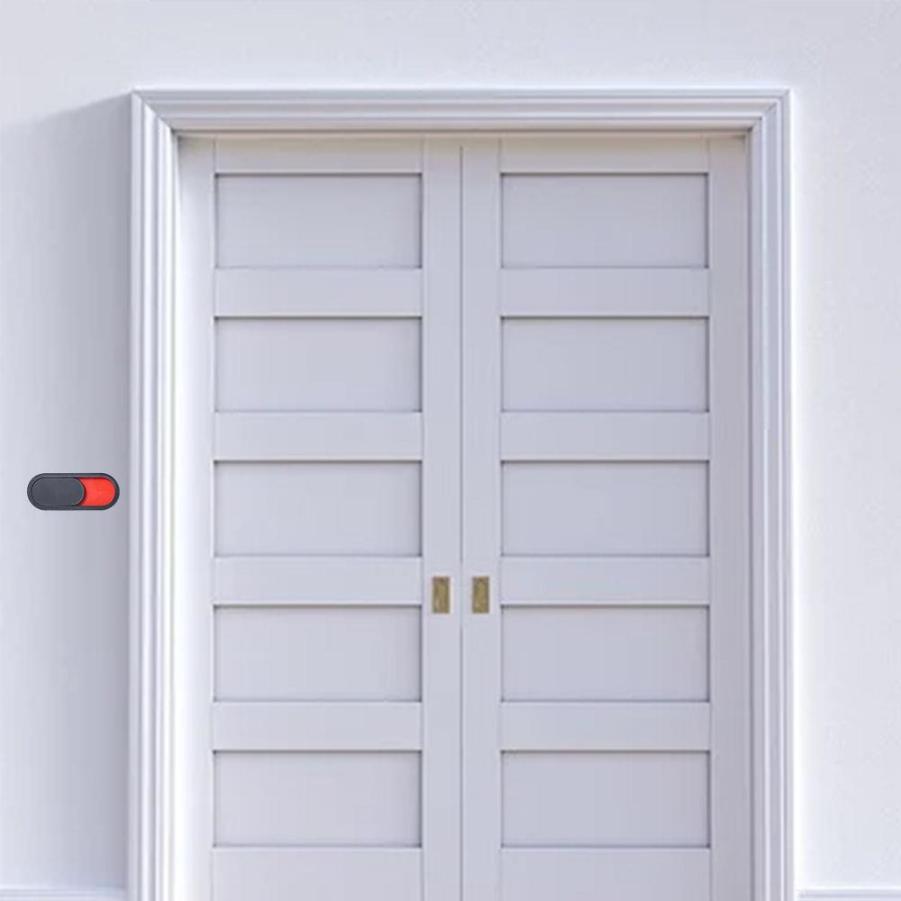 Slider Open Do Not Disturb Sign Acrylic 10*4cm Toilet Door Vacant Occupied Signboard Durable oval Bathroom Indicator Door