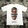 Rapper Frank Retro Grafik T-Shirt Herren Hip Hop Ocean Album Kleidung T-Shirts Y2k Unisex Blond Fashion Übergroßes Baumwoll-T-Shirt
