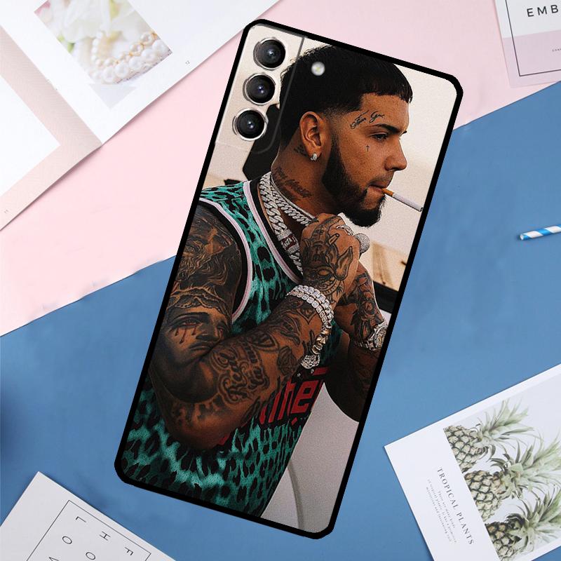 Anuel AA Case For Samsung Galaxy S24 Ultra S21 S22 S23 S25 Ultra S9 S10 Plus S20 FE S25 FE Back Cover