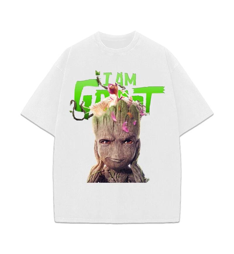 

I Am Groot 2023 Cute Graphic Design White Unisex T-Shirt 3XL